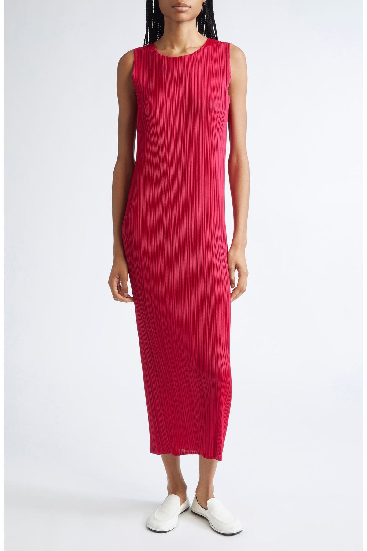 Pleats Please Issey Miyake Sleeveless Dress