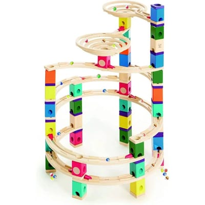 Wooden Marble Run