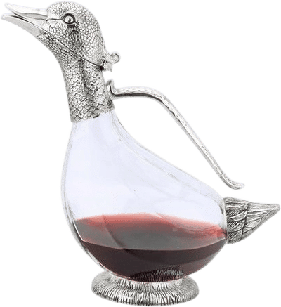 Regent Silverplated Duck Decanter