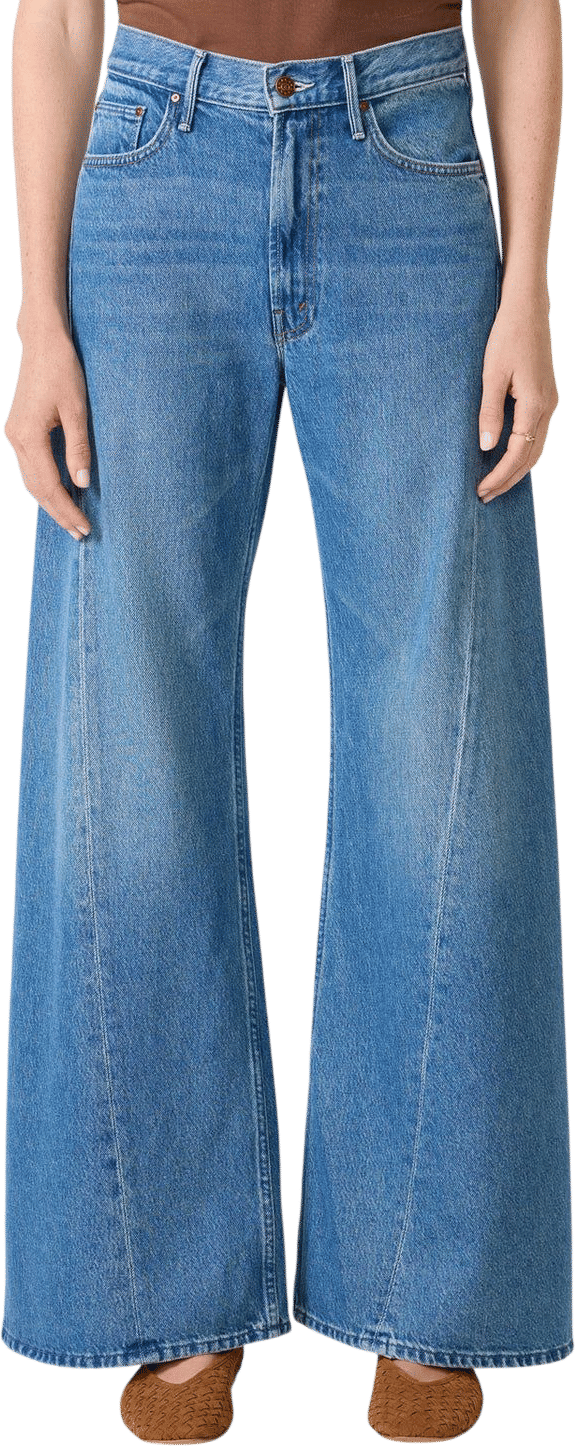 The Lemon Twist Sneak Jeans | Mother