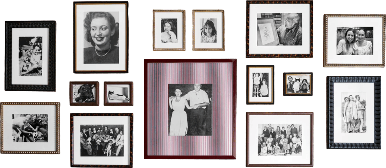 custom gallery wall