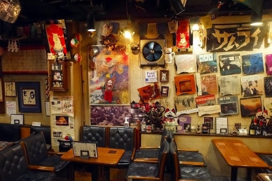 One of the first memorable bars I went to in Tokyo