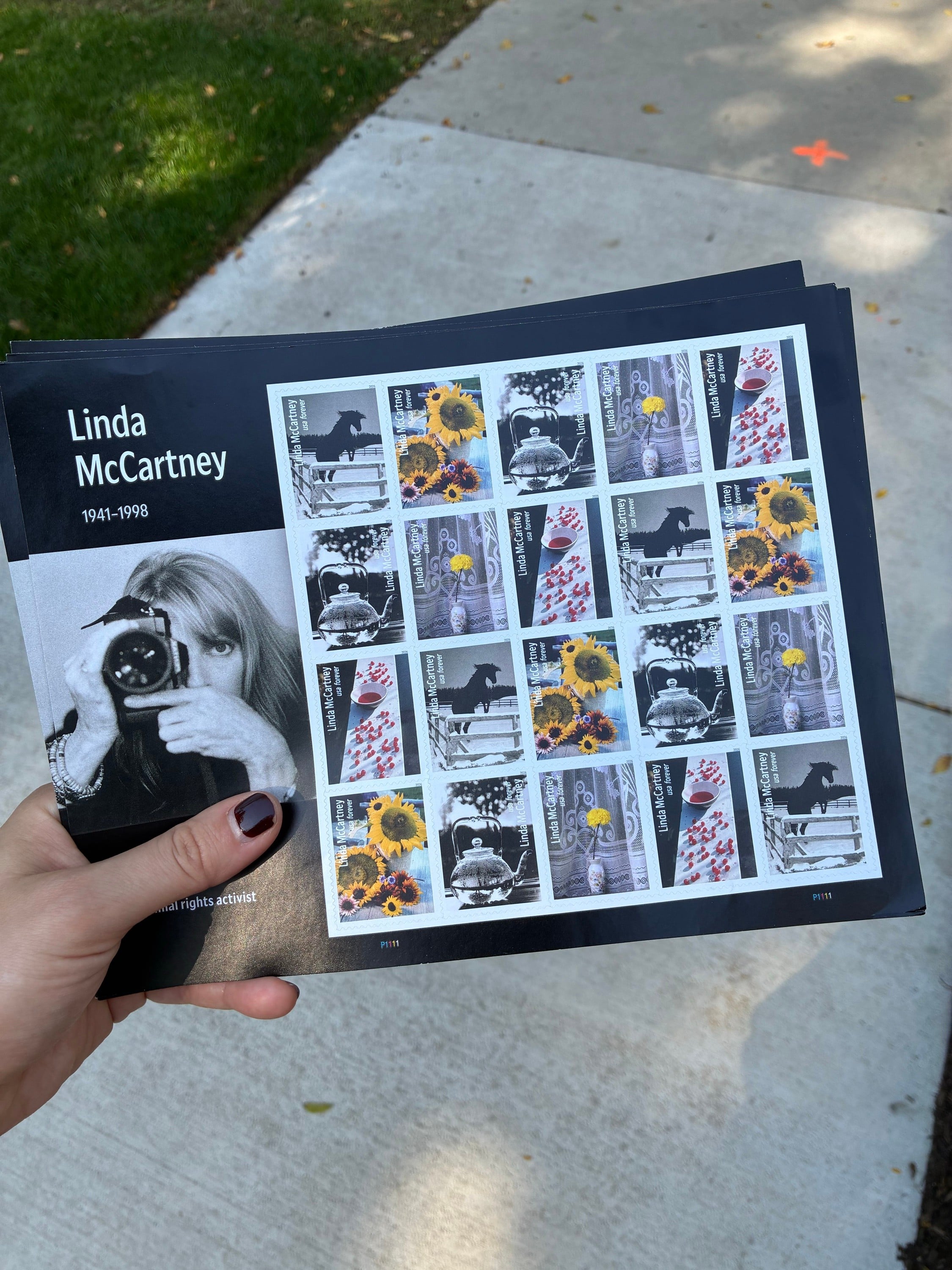 Linda McCartney Forever Stamps
