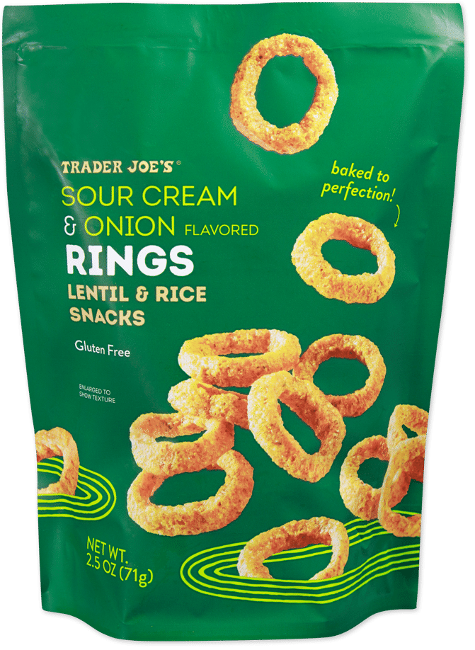 Trader Joe’s sour cream and onion rings
