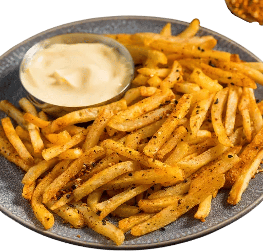 Mayo on French Fries