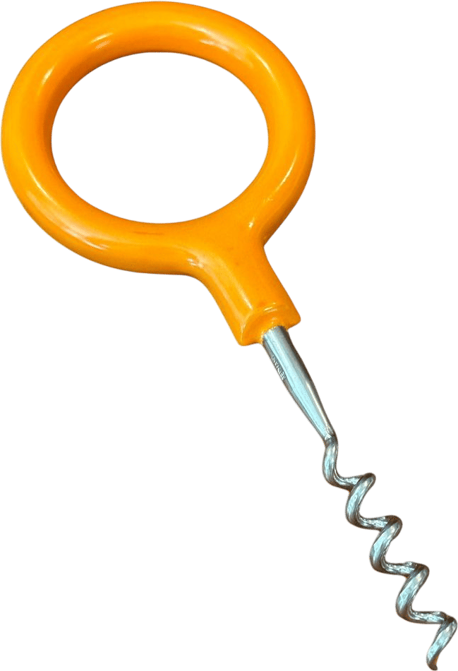 MCM "Korkenzieher" Wine Corkscrew in Box by Peter Raacke for Rostfrei