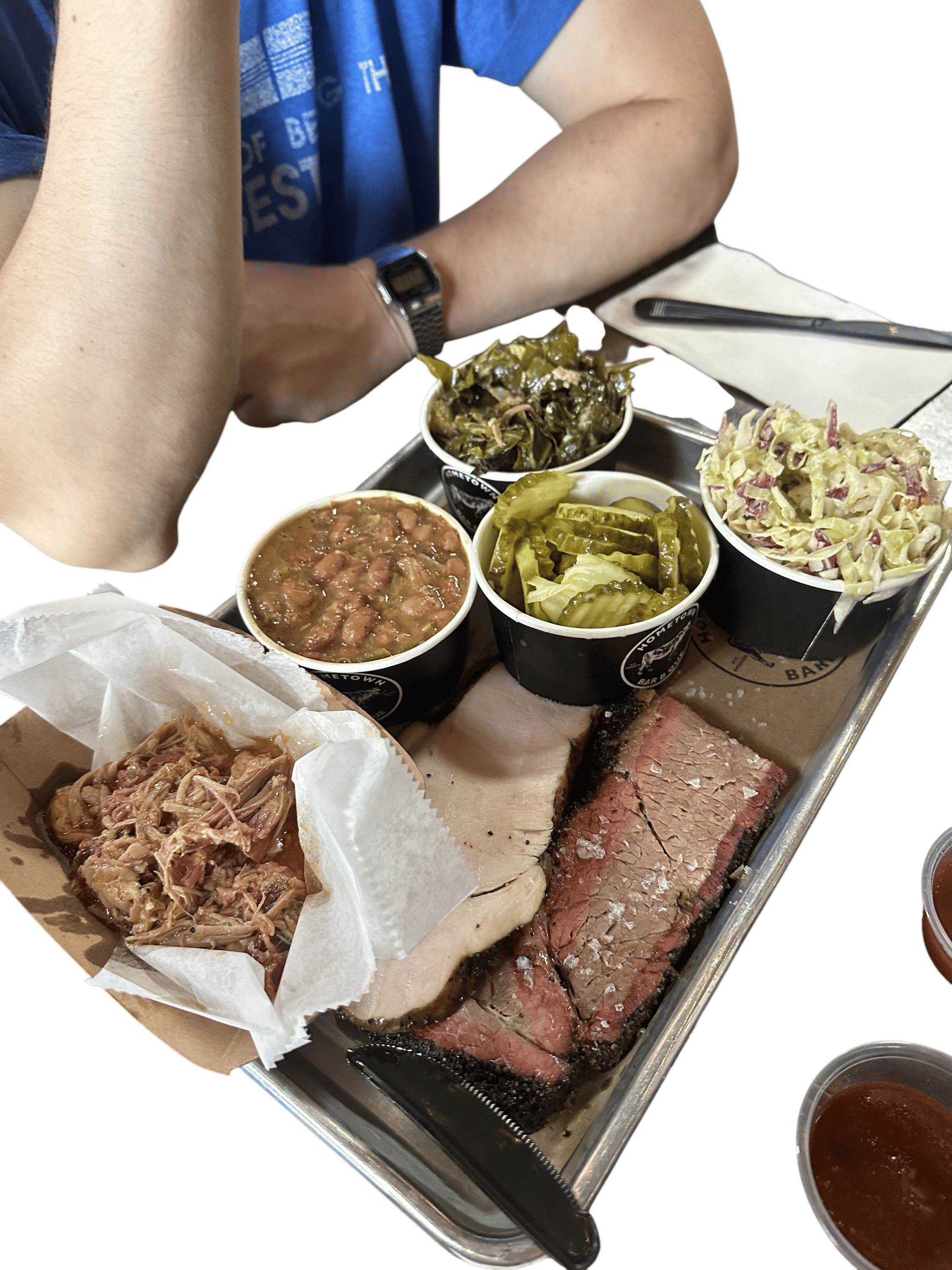 Semi-annual trek to Hometown BBQ