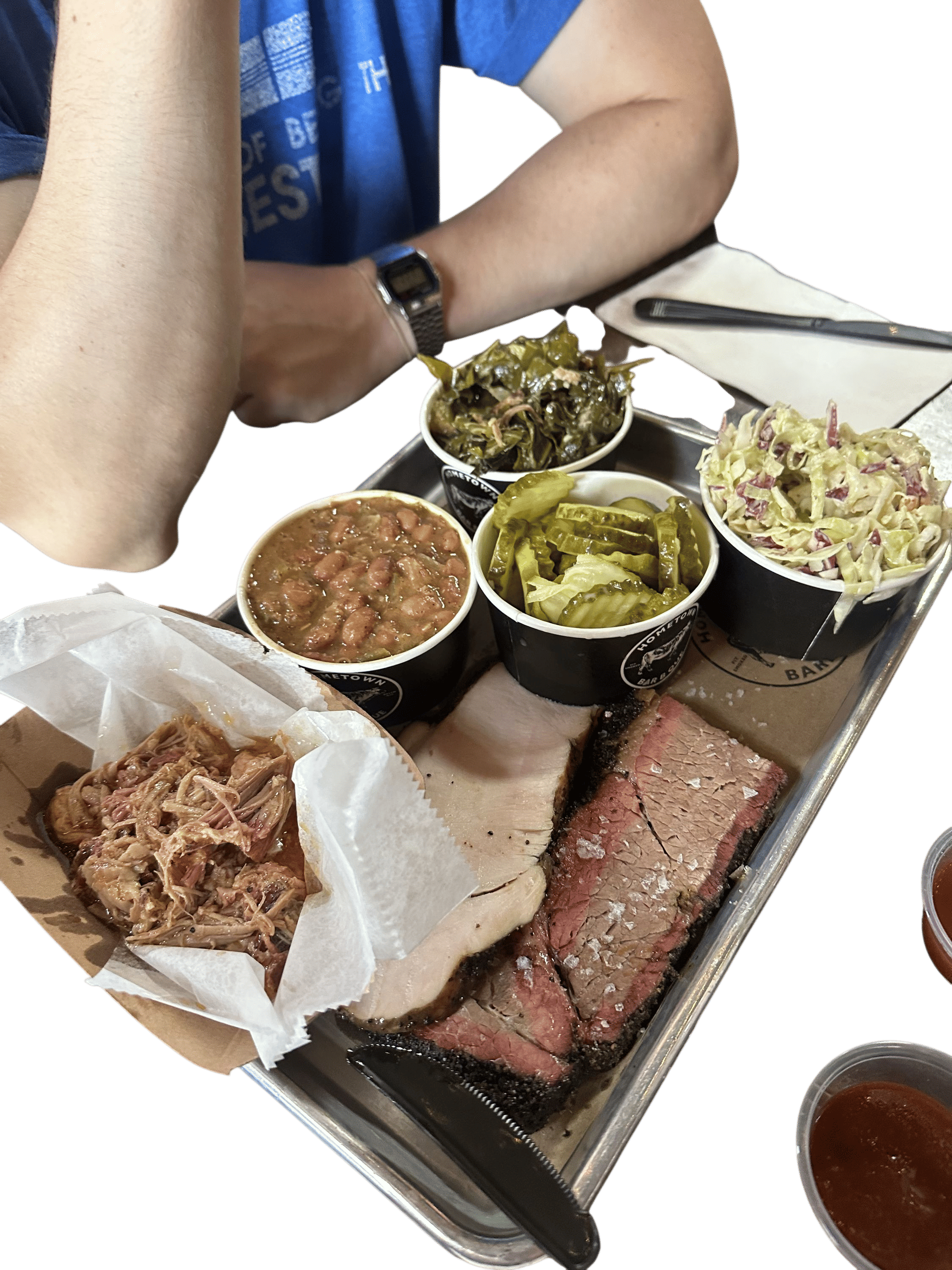 Semi-annual trek to Hometown BBQ