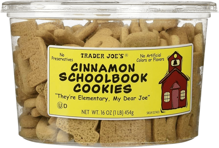 Cinnamon Schoolbook Cookies