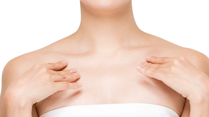 Using up products on your décolletage