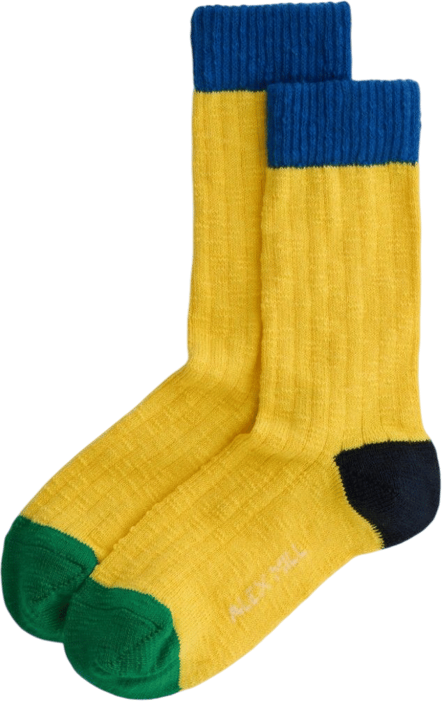 Cotton Colorblock Socks