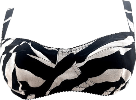 Zebra Print Bra