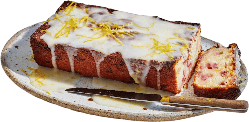 Strawberry-Lemon Loaf Cake Recipe
