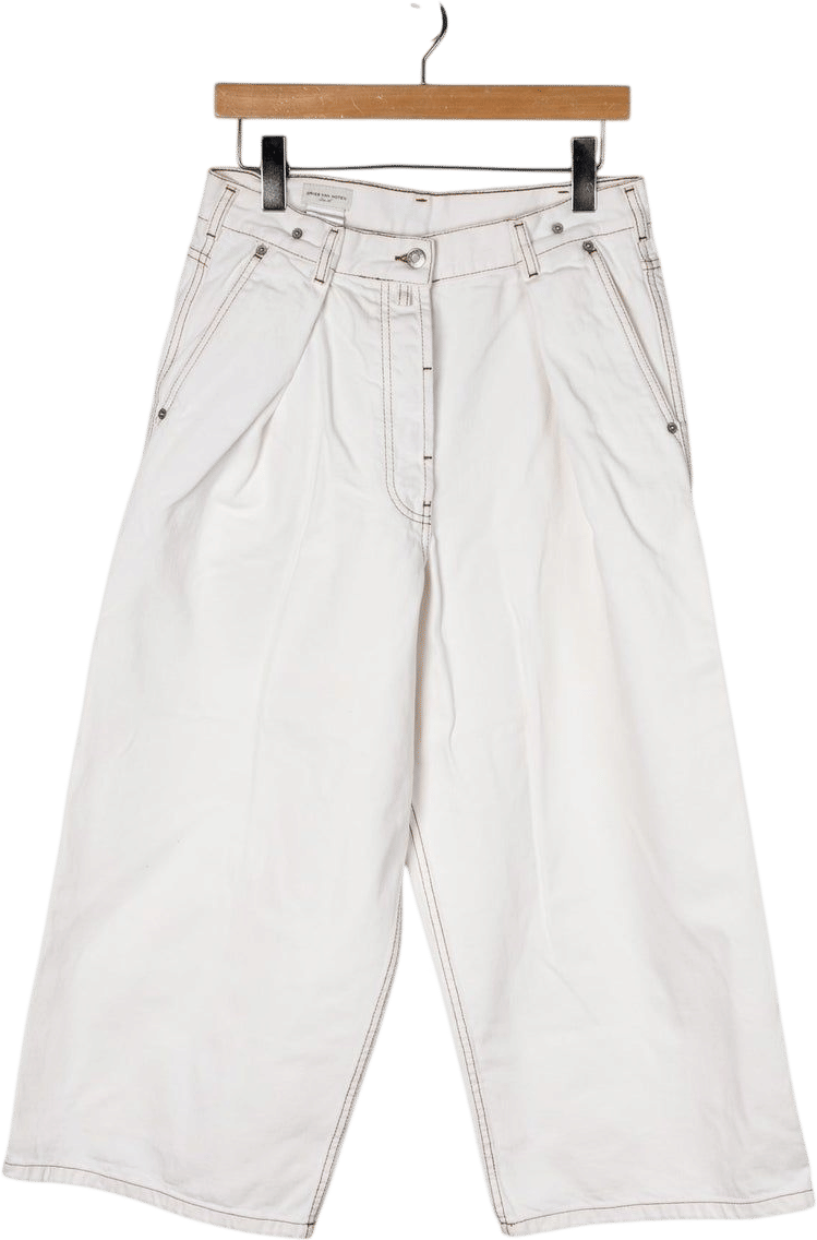 Dries Van Noten High-Rise Wide Leg Jeans