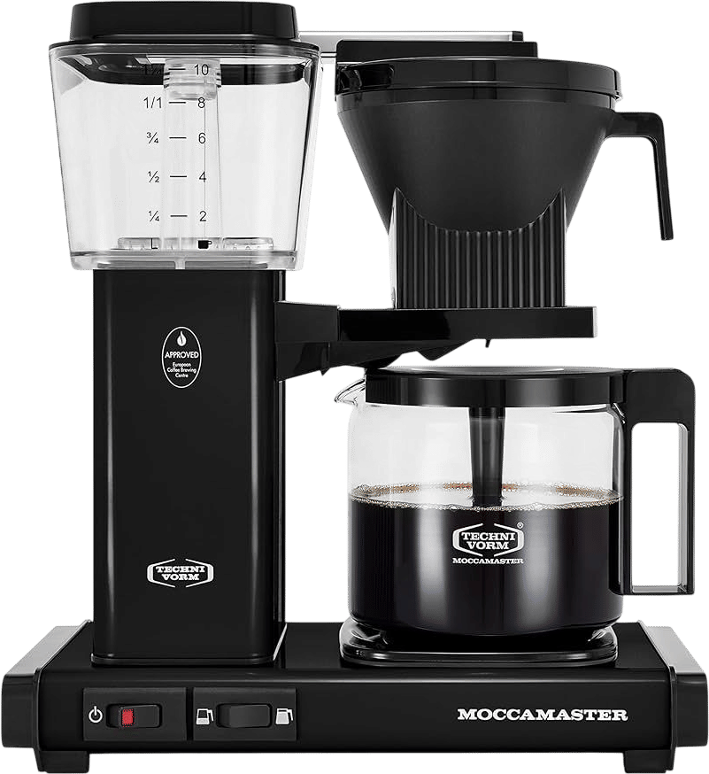 Technivorm Moccamaster KBGV 10-Cup Coffee Maker Black