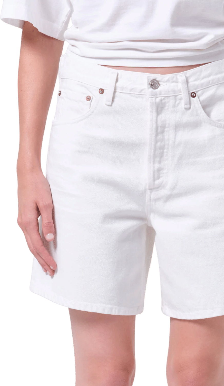 AGOLDE Dame Shorts.