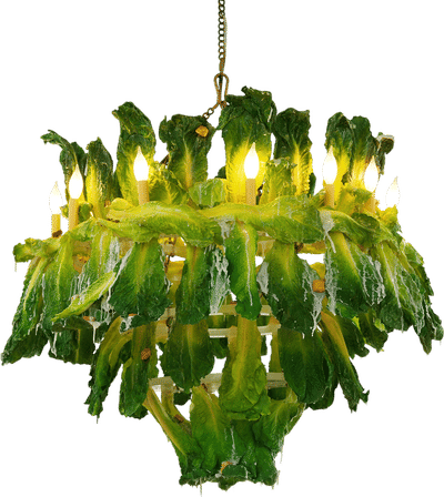 Caesar Salad Chandelier