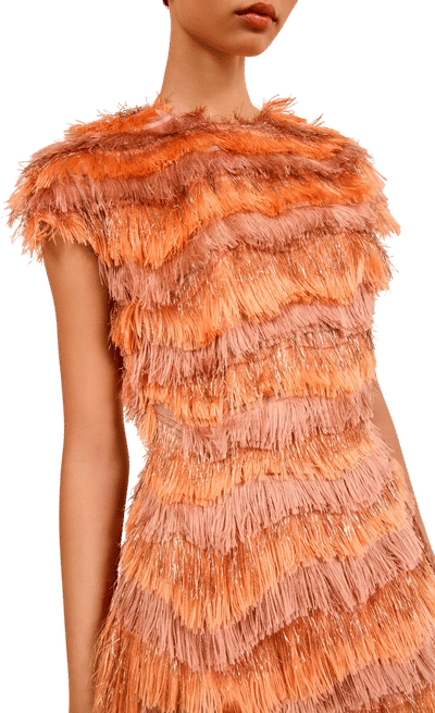 Elowyn Fringe Dress