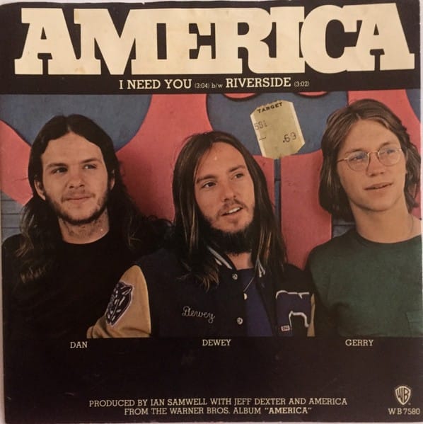 I Need You by America