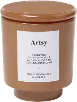 Soy Blend Candle in Artsy