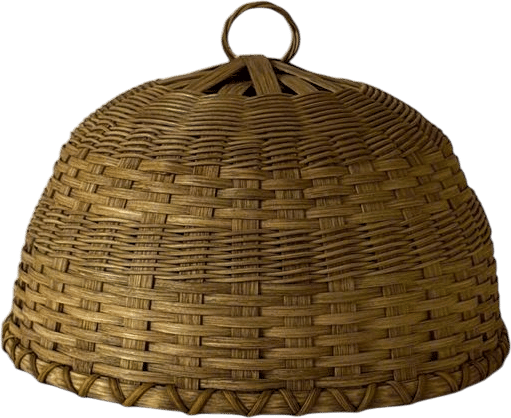 Folk Fleur Rattan Cloche