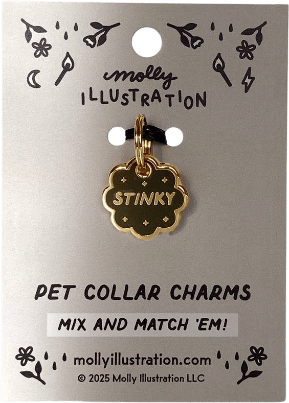 Stinky Pet Collar Charm