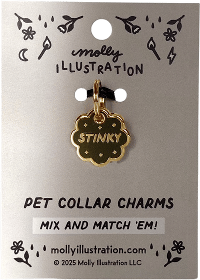Stinky Pet Collar Charm