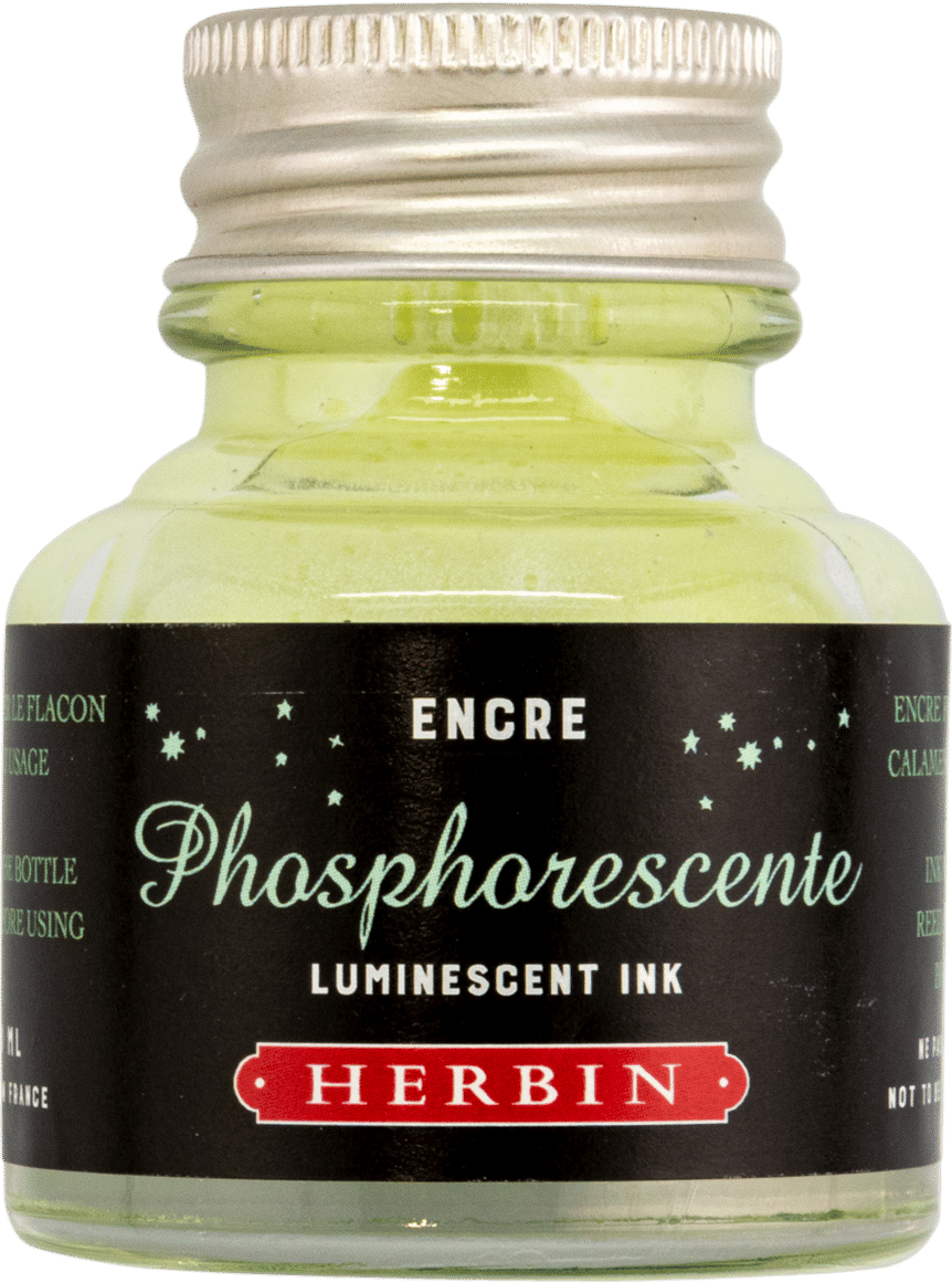 Jacques Herbin Glow in the dark Phosphorescent Ink 