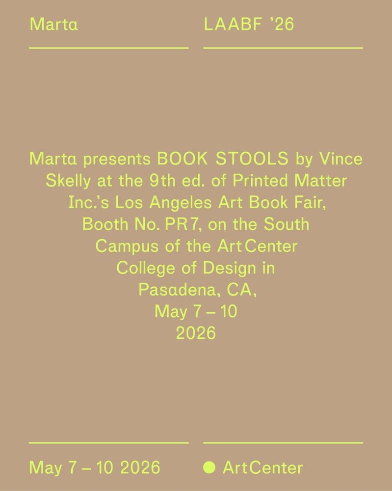 book stools exhibition by marta