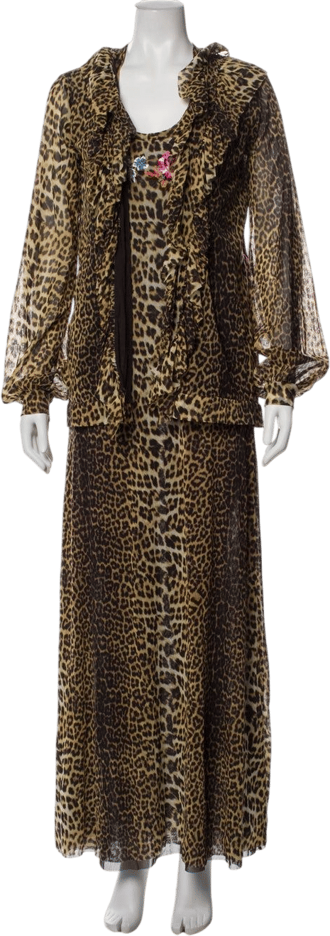 Vintage Jean Paul Gaultier Soleil Nylon Dress Set