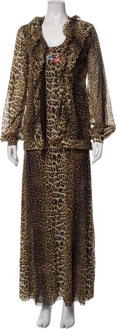 Vintage Soleil Nylon Dress Set
