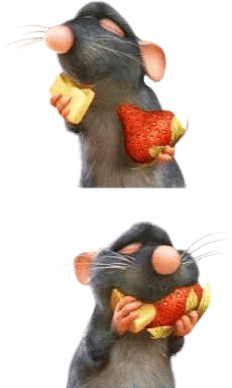 Ratatouille- the Strawberry + Cheese Scene (2007)