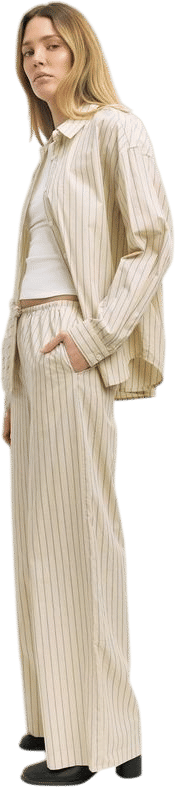 The Brigid Pants | Striped Drawstring Pants
