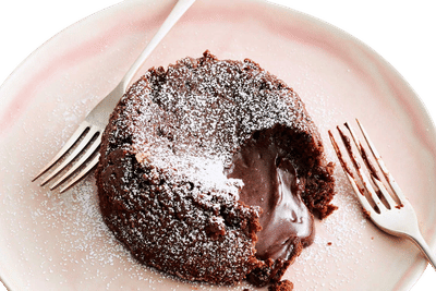 Chocolate Lava Cake for Two Recipe