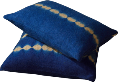 Shibori Cashmere Cushion