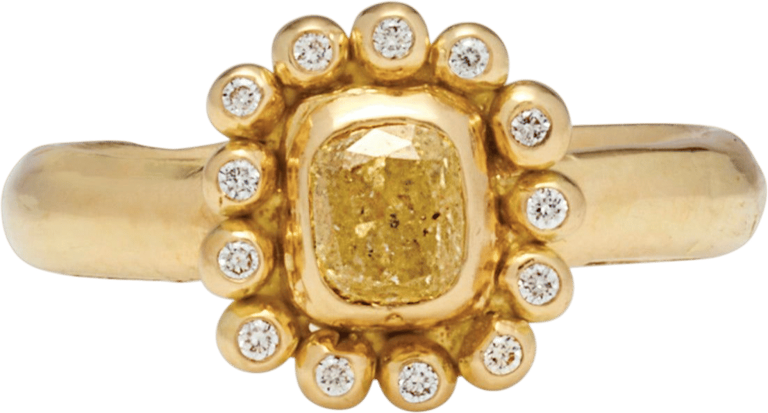 Ianthe Ring with Diamond