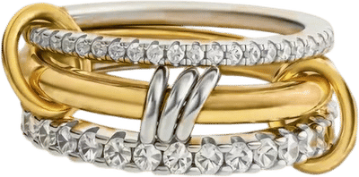 Cosette Stacked Diamond Ring