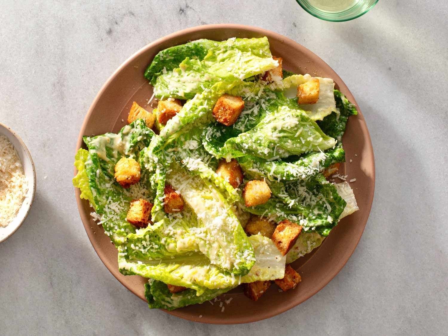 My tried and true  caesar salad