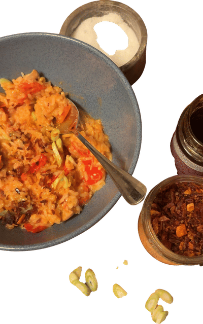 Chicken and Tomato Coconut Rice Recipe