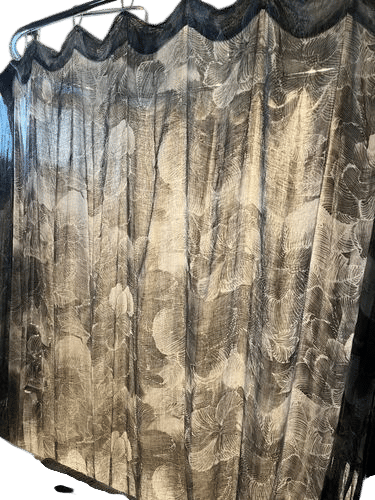 linen shower curtains