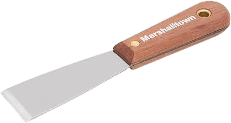 MARSHALLTOWN Rosewood Handle Flex Putty Knife, 38mm Length, M7153