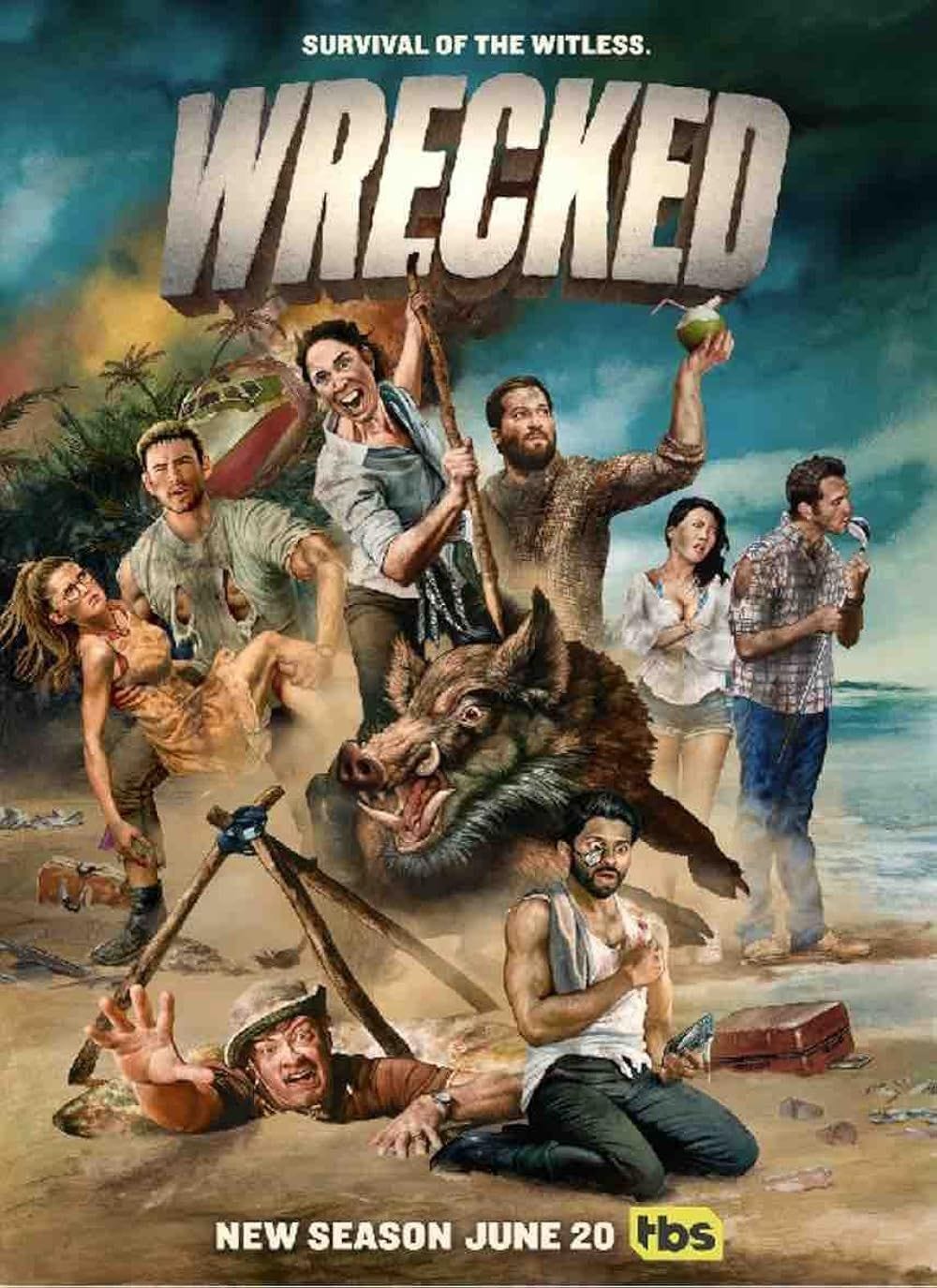 Wrecked (TV Series 2016-2018) 🏝️
