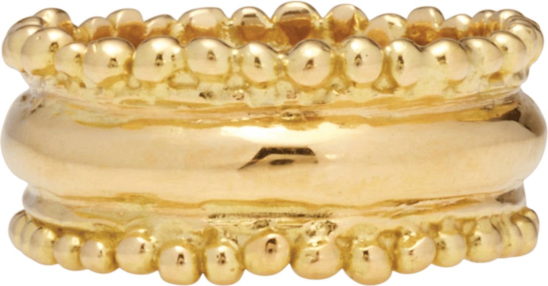 Cleopatra's Bling Cadmus Ring - Solid Gold