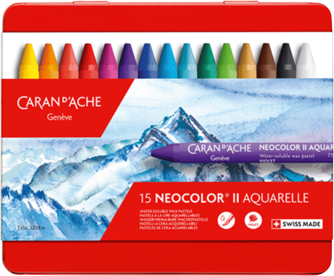 Set of 15 Neocolor II Pastels