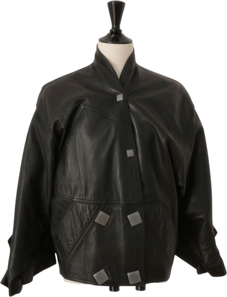 Anne-Marie Beretta Paris Leather Jacket, 1980s