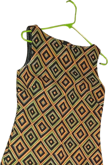 Prada Geometric Pattern Dress