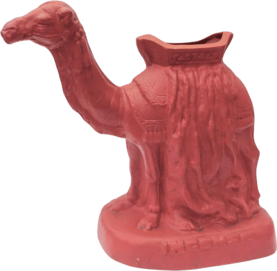 Red Camel Incense Vase
