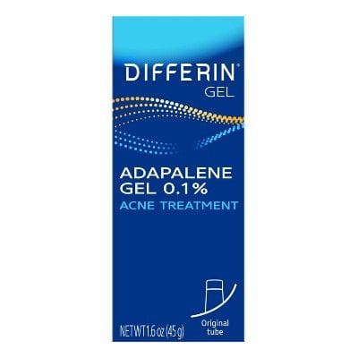 Differin Retinoid Adapalene Gel 0.1% Acne Treatment