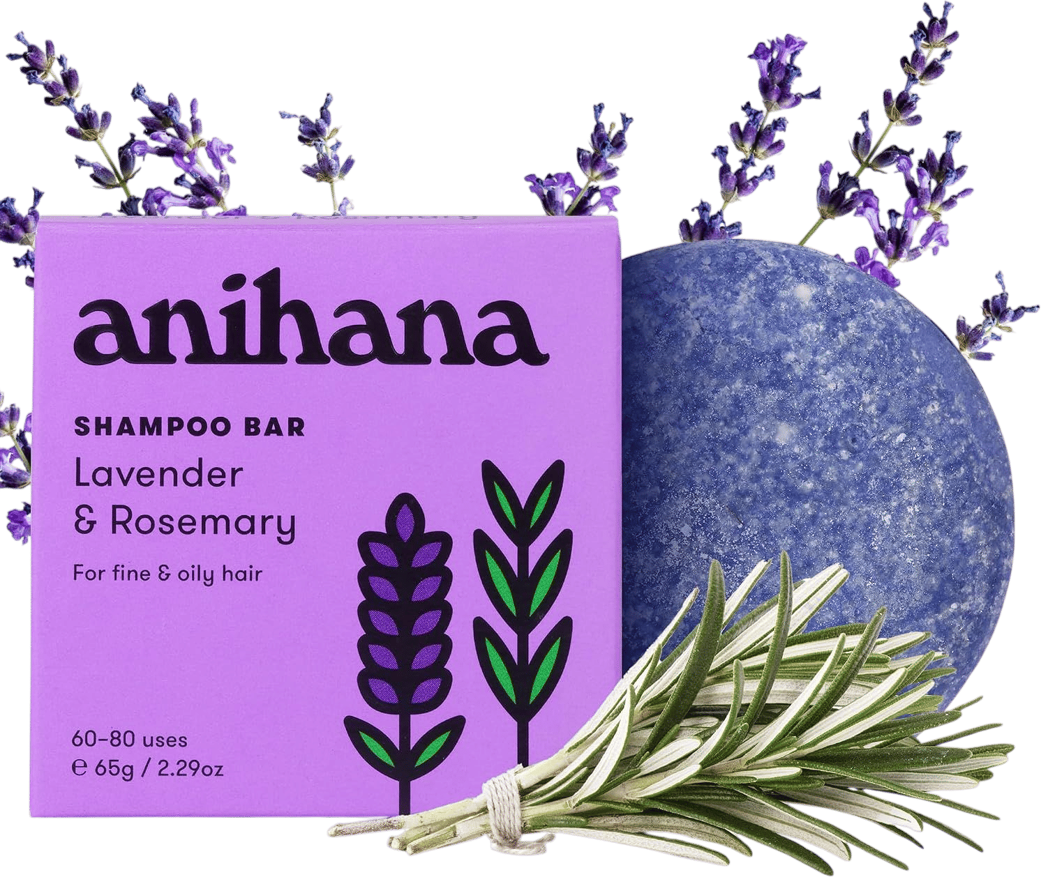 Anihana shampoo bar for fine hair