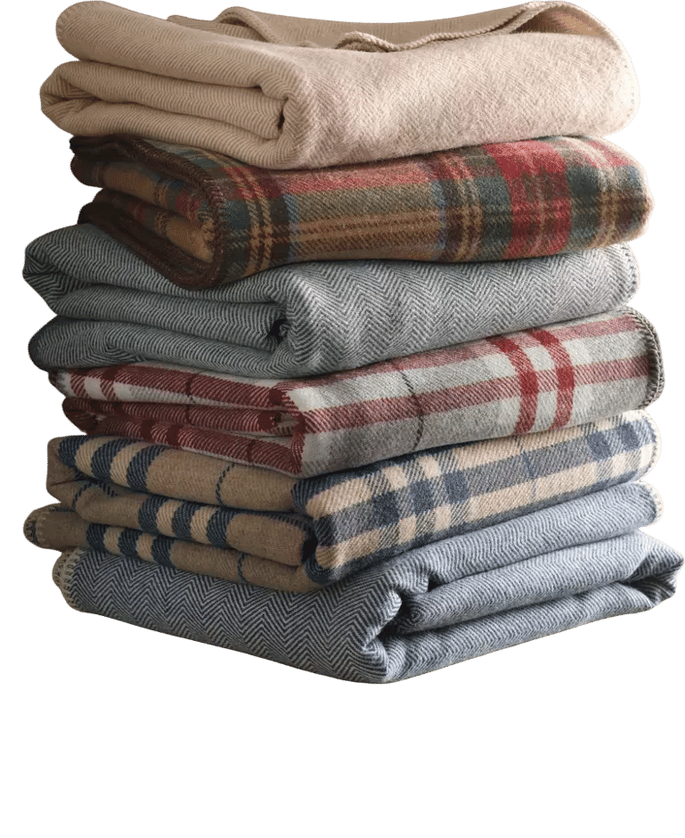 L.L.Bean Washable Wool Blanket - Plaid